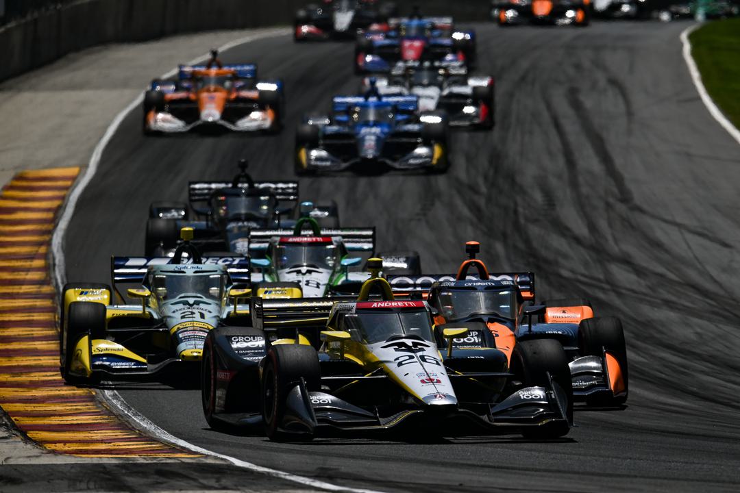 IndyCar's TV audience dips at Road America