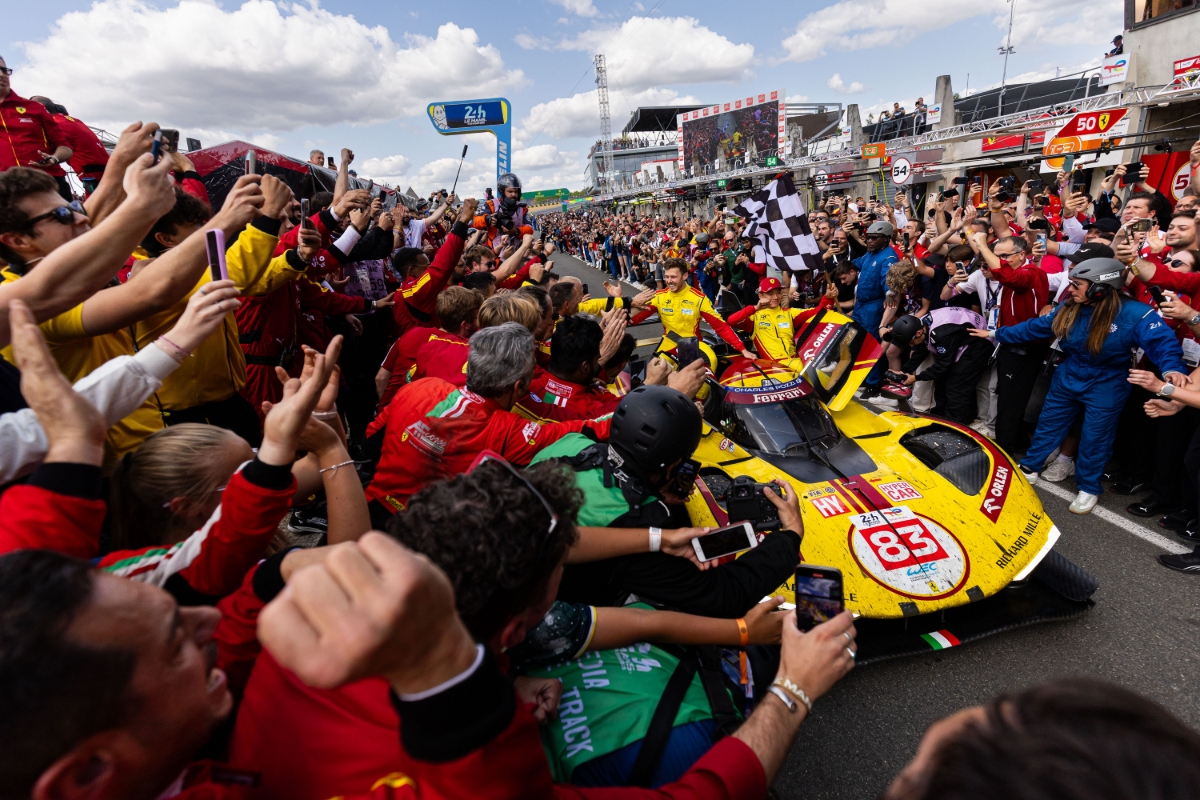AF Corse leads third straight Ferrari Le Mans triumph