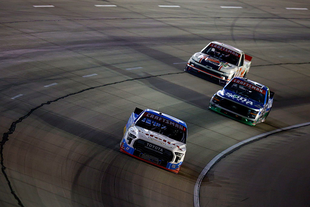 Heim wins dramatic two-overtime Truck Series slugfest at Texas